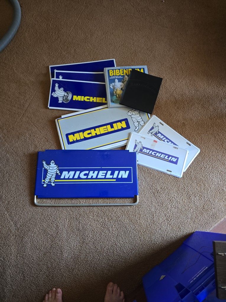 Michelin Metal Signs