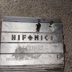 Hifonics Amp  