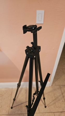 Black Tripod with Phone Mount