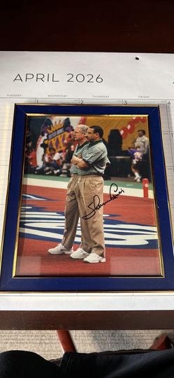 Autographed photo