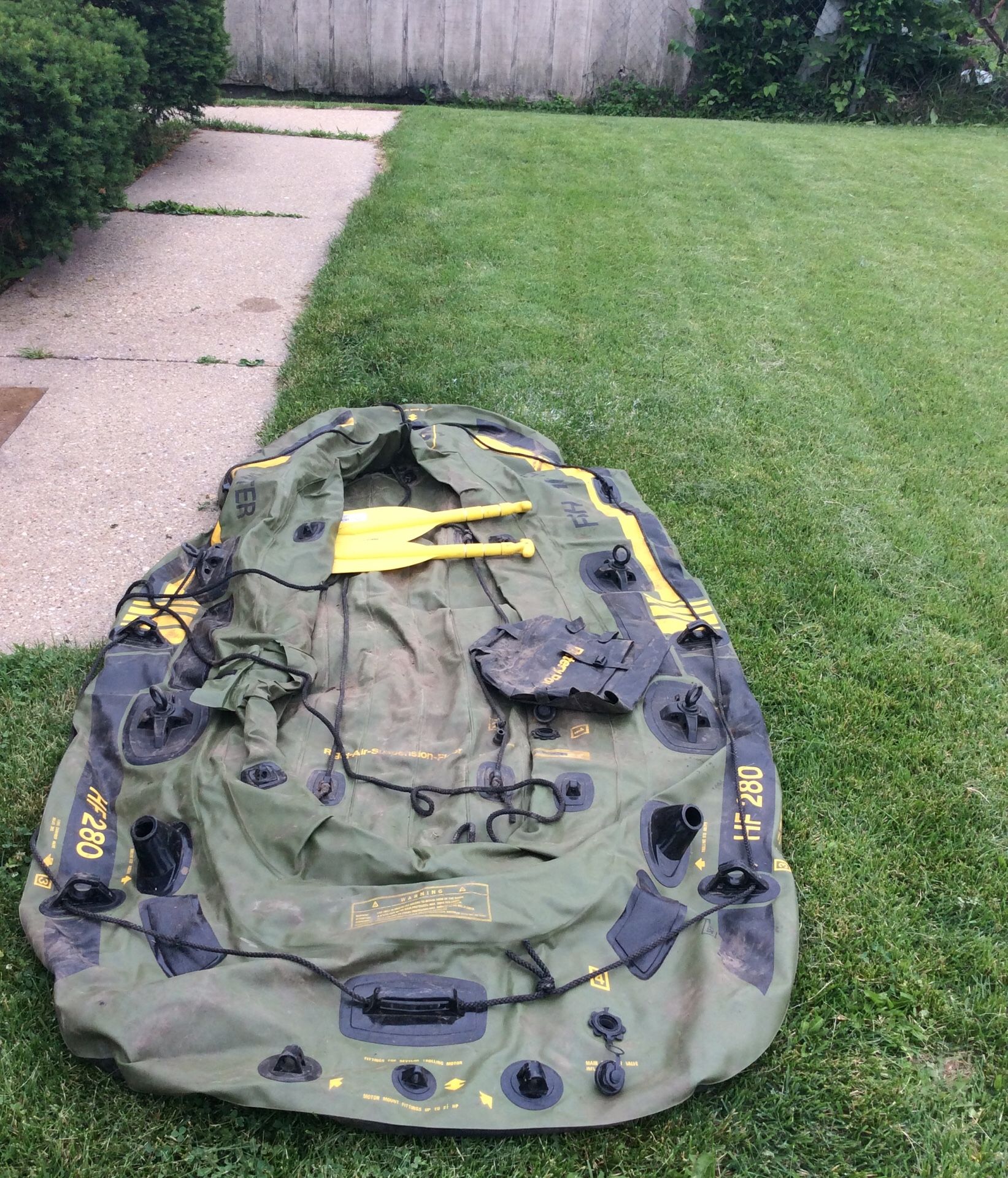 Fish Hunter raft boat