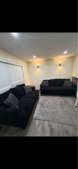 Two piece back sofa