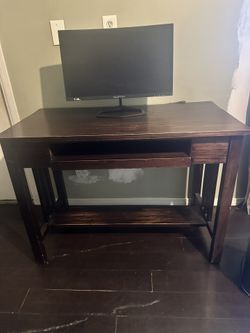 Escritorio De Madera Sólida,