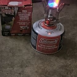 COLEMAN Collapsible Portable Backpacking Camp Stove