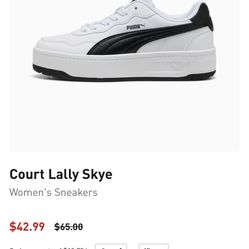 PUMA Court Lally Skye Women’s Sneakers. 