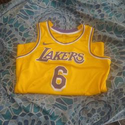 Lebron 2020 Championship  Jersey Signed 