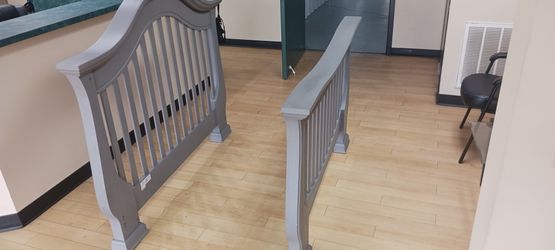 Baby Apple Seed Headboard And Footboard