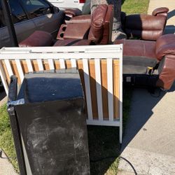 Free Mini Fridge And Scrap Metal. 