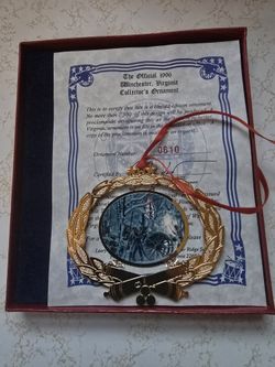 1996 Mort Kuntzler Christmas Ornament