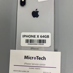 iPhone X 64GB Unlocked 