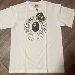 Bape X Chrome Hearts Baby Milo T shirt