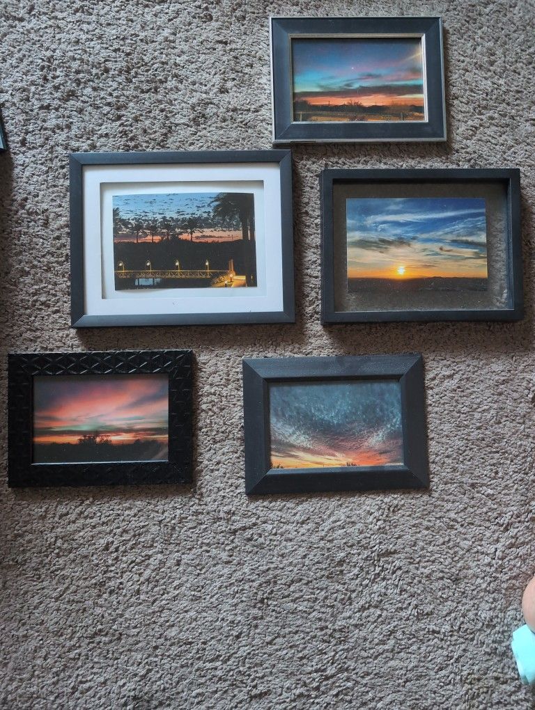 Sunset Collage 6 Framed Photos