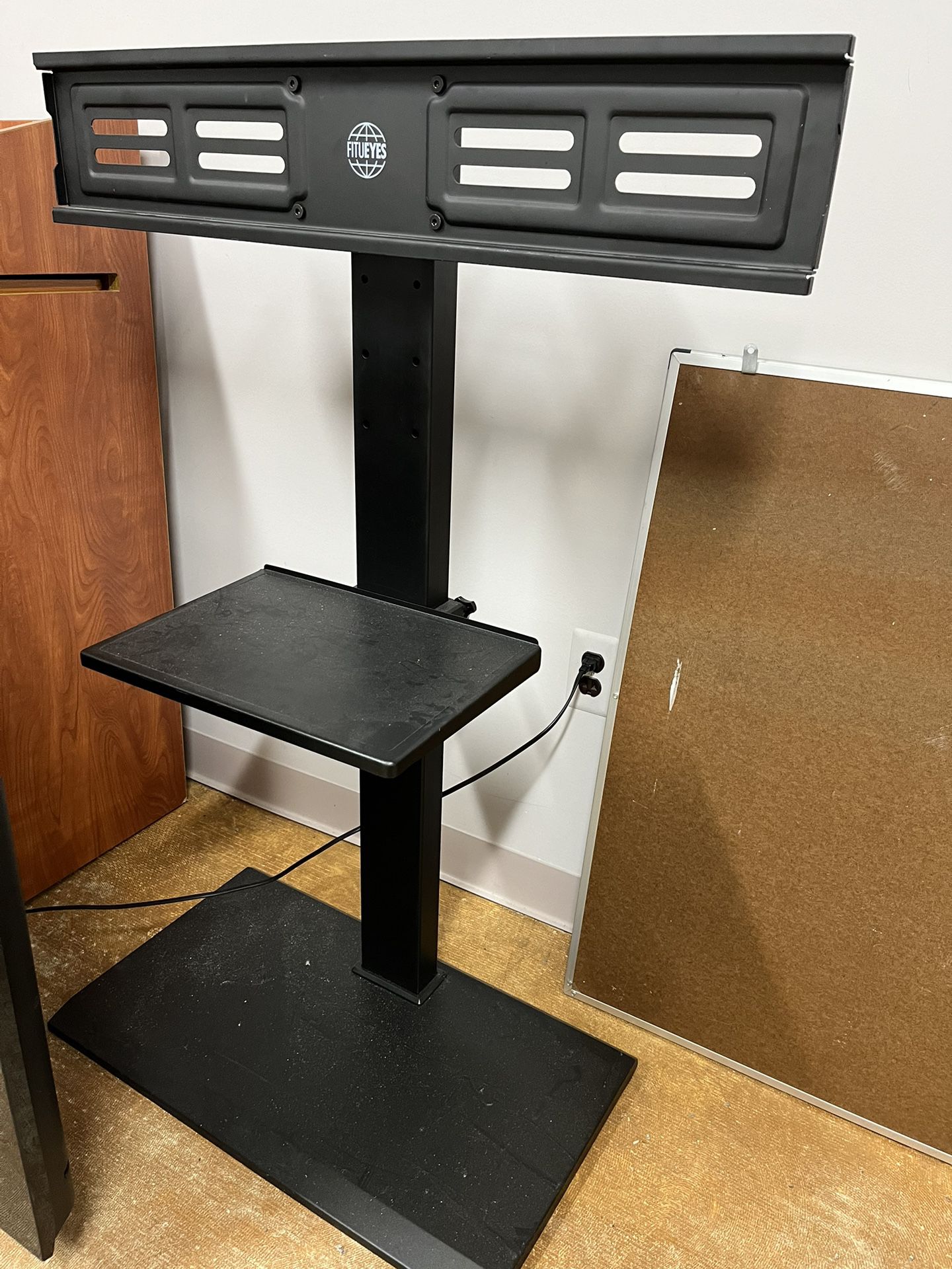 TV Stand With Mount Black