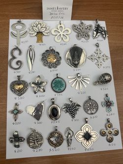 James  Avery pendants Proce in the picture
