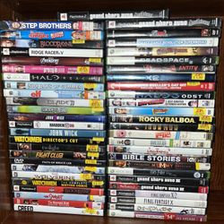 Updated! PlayStation Xbox 360 Video Games PS2 DVDs CDs Movies