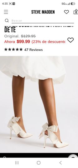 Women  Shoes Ivory Satin