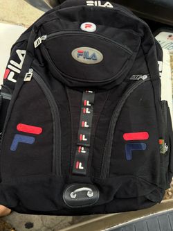 Vintage Argus fila Backpack with D ring Hook