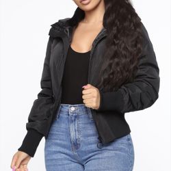 Fashion Nova Bomber Jacket (S) 