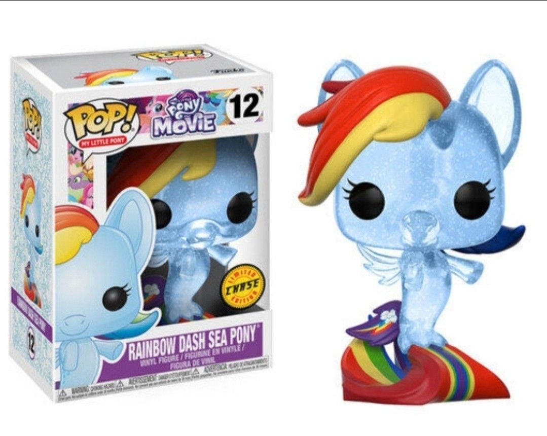 My Little Pony Rainbow Dash CHASE GLITTERY VAULTED Funko Pop