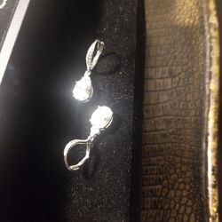 6kts Vintage Diamond Earrings.