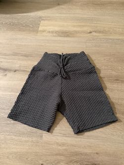 Womens High Waist Yoga Shorts