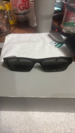 Balenciaga BB0075S  Tortoise Shell Rectagle Sunglasses Black UV 400