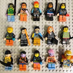 15 pc Minifigure Lot Assorted Building Toys | New Custom LEGO Compatible Toys
