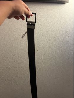 Levi’s black and brown belt