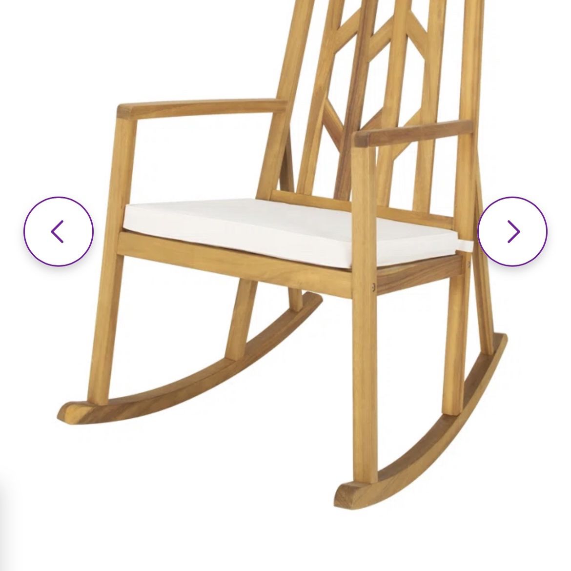 ONE BRAND NEW OUTDOOR ROCKING CHAIR