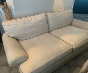 Oversized Fabric 2-Seater Sofa