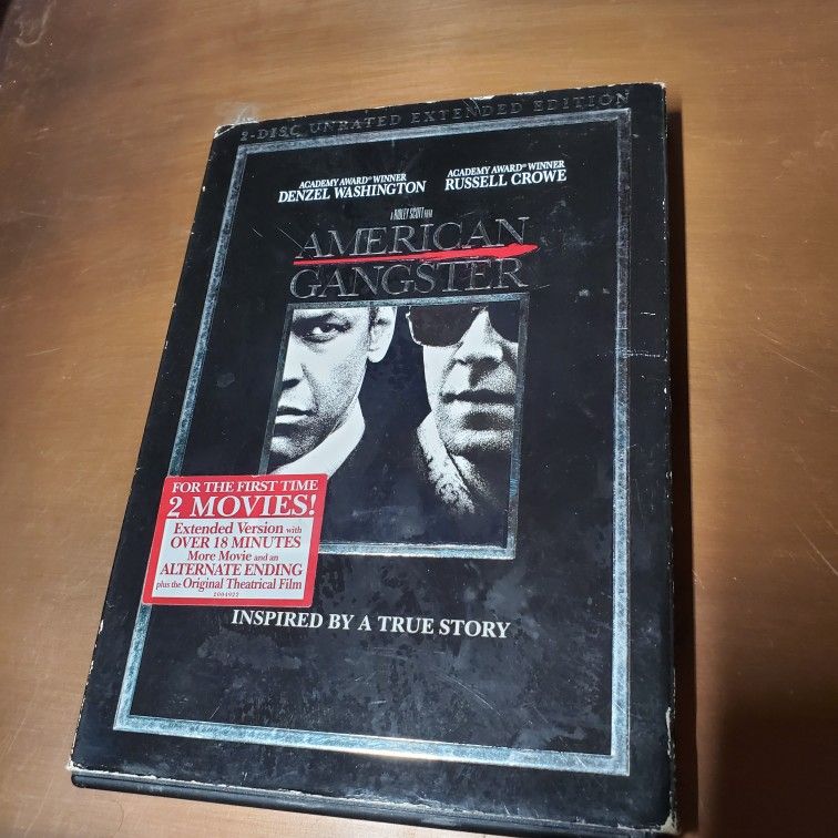 American Gangster 2-disc Unrated%Extended Edition With Theatrical Release