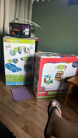 Coco melon toddler bed