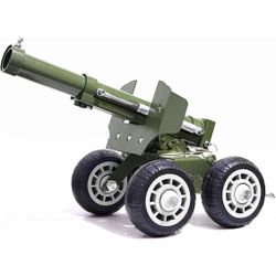 TIETHEKNOT Stainless Steel Mini Cannon Model 24 Inches 13 lbs – A Colossal Firecracker Launcher with Adjustable Angle, Perfect for Celebrations, Outdo