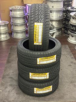 225/40/18 new tires Ground Speed set of 4 or sale by single tire