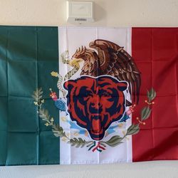 Chicago Bears 3’x5’ Mexican Flag! Awesome Mother's Day Gift! $20