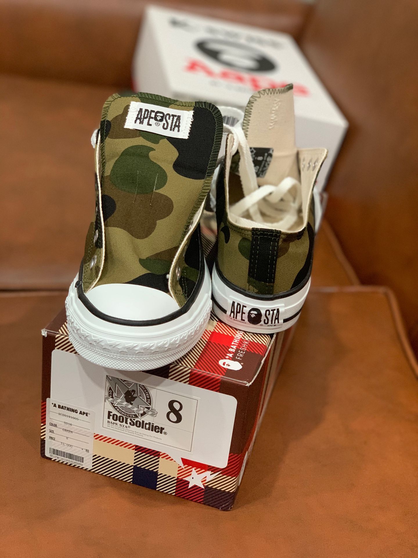 BAPE: ABC Canvas APE STA Low