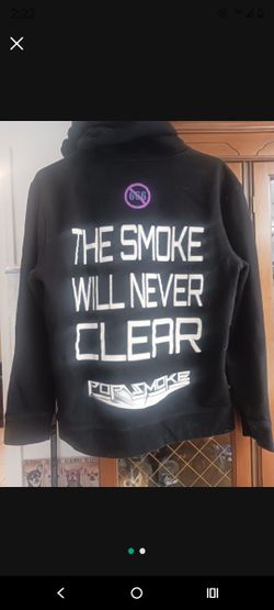 Pop Smoke  Hoodie, Size Medium 