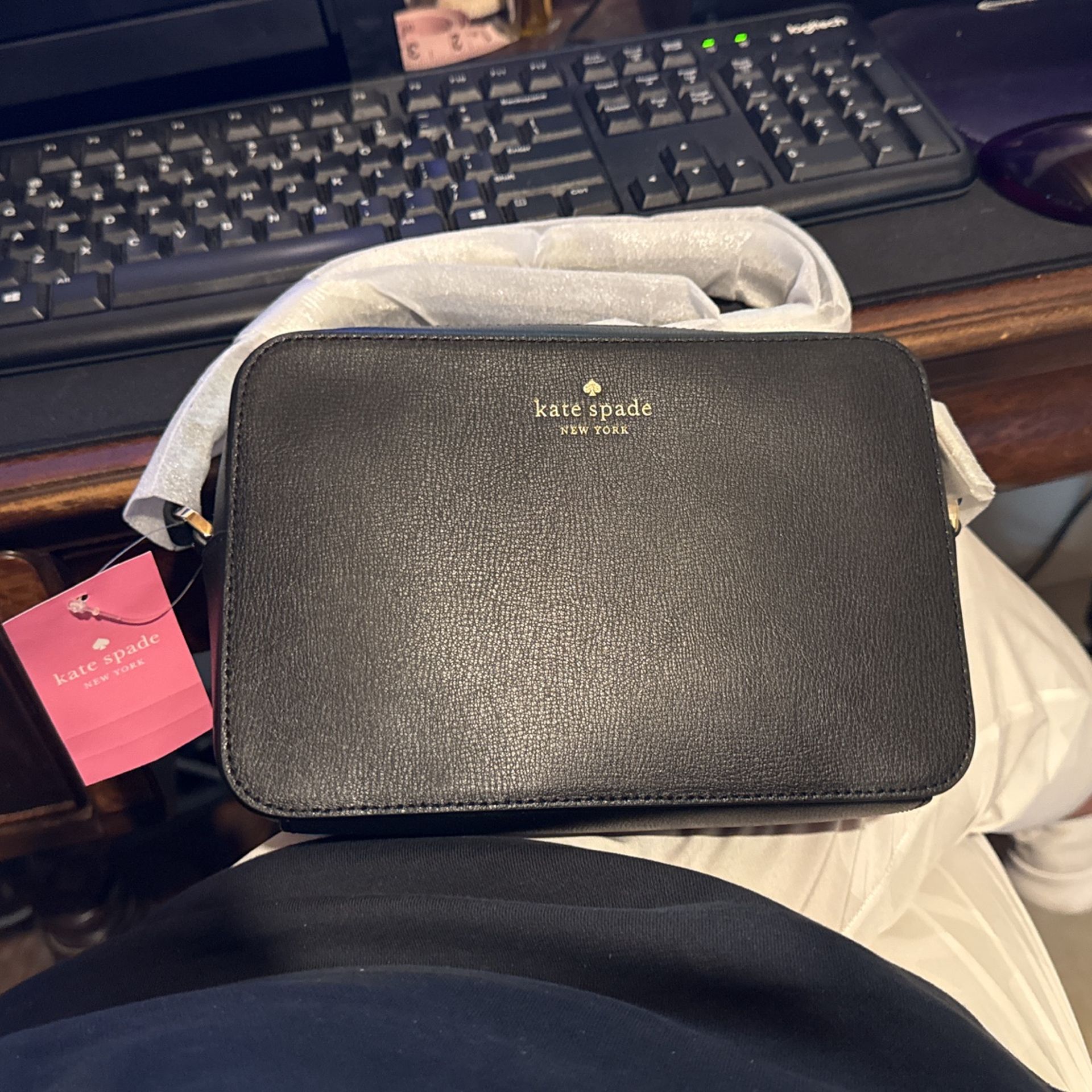 New Kate Spade Crossbody black