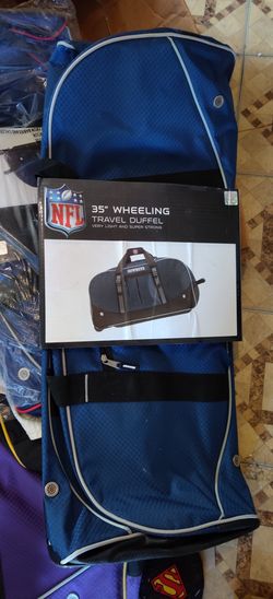 35" NFL wheely duffle bag