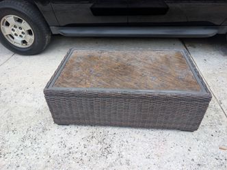 Patio coffee table