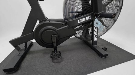 Rogue Echo Bike V2.0 + Floor Mat — Like New, Barely Used