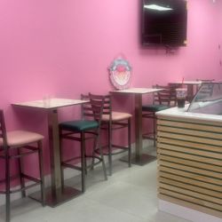 Brand New Three-Table / 6 Chairs To Match 