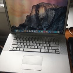 15 inches MacBook Pro Needs New Battery 🔋 💻 2008 4 Gzb Memory Ram 250 GB SSD Solid State Hardrive