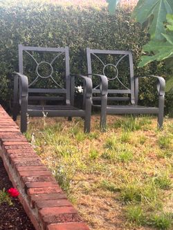 Patio Chair Pair