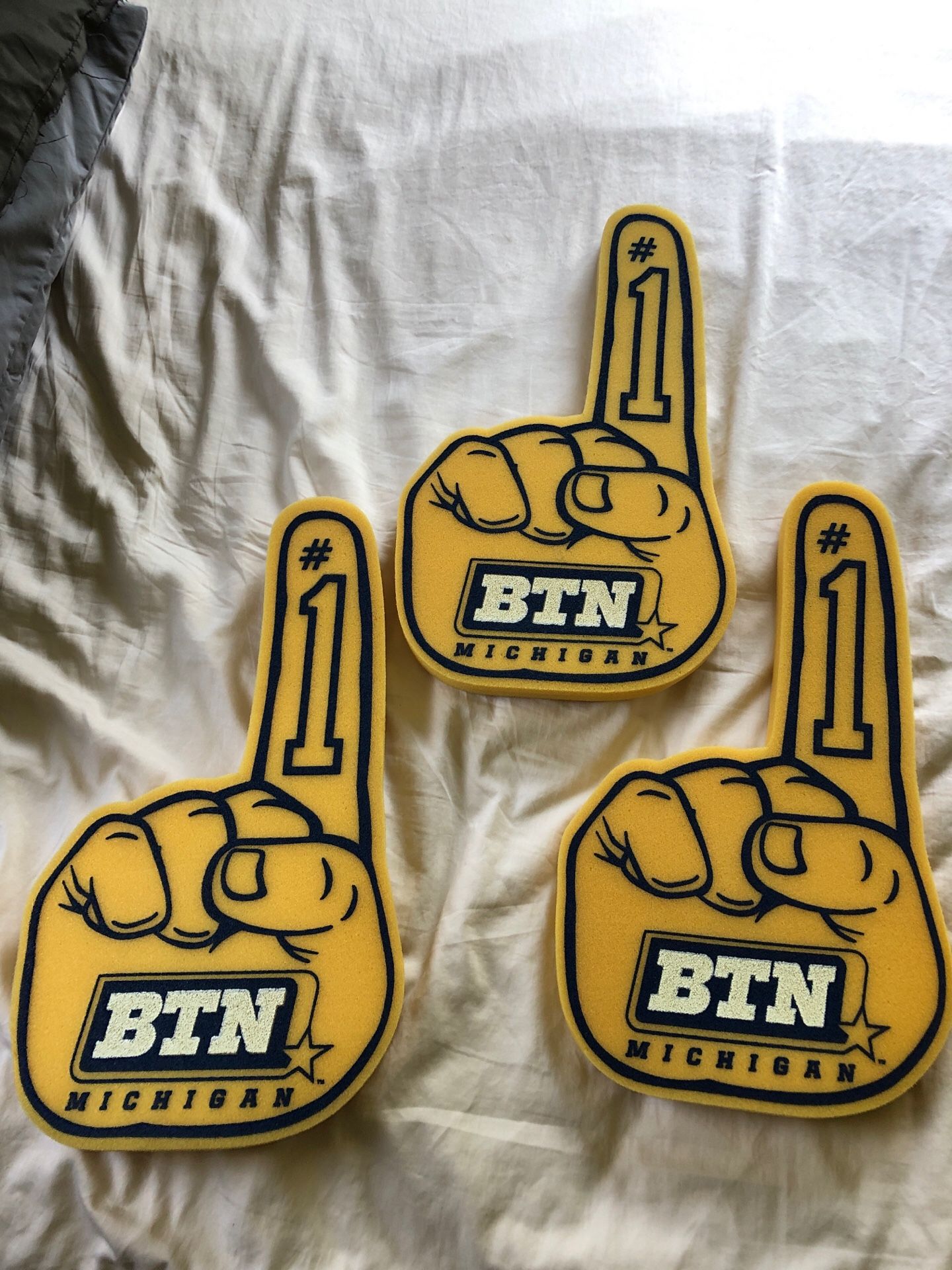 University of Michigan Big Ten Network Foam Finger