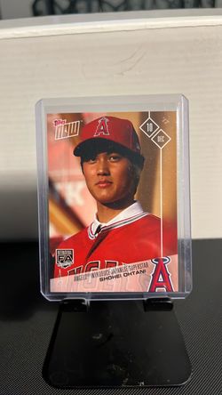 Shohei Ohtani Topps Now Baseball Card