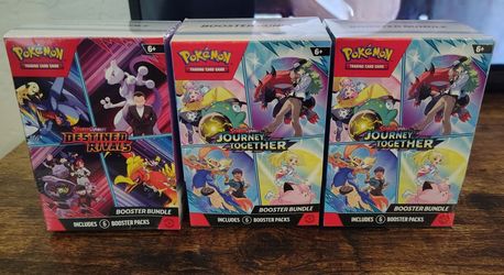 Pokémon TCG Scarlet & Violet Booster Bundle Lot of 3