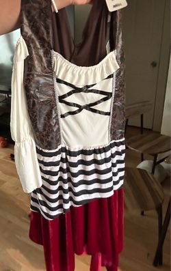 Pirate Costume Dress with Tags