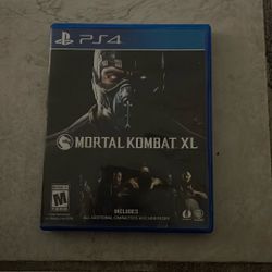 PS4 Mortal Kombat XL