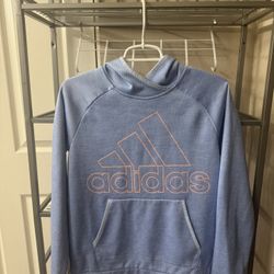 Adidas Blue Hoodie - Women’s